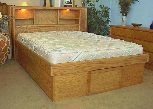 Utilize Your Waterbed Headboard. Conventional Replacement Mattress.