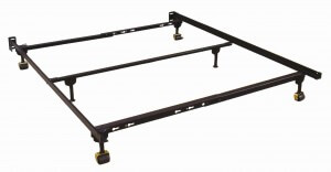 Bed Frame With Feet Or Wheels Stl, Metal Bed Frame With Casters