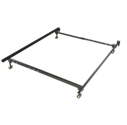 24rr Heavy Duty Steel Bed Frame (fits Twin, Full And Queen)