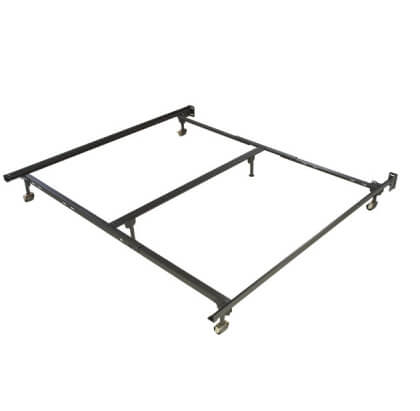 44rr Heavy Duty Steel Bed Frame With, Glideaway Bed Frame Reviews