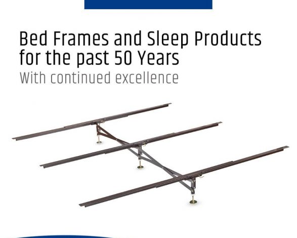 Steel Bed Frame Center Support 3 Rails, Bed Frame Center Support Leg Replacement