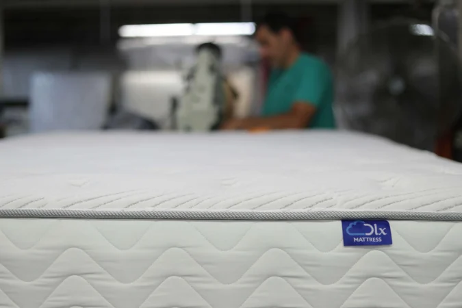 A brand new mattress
