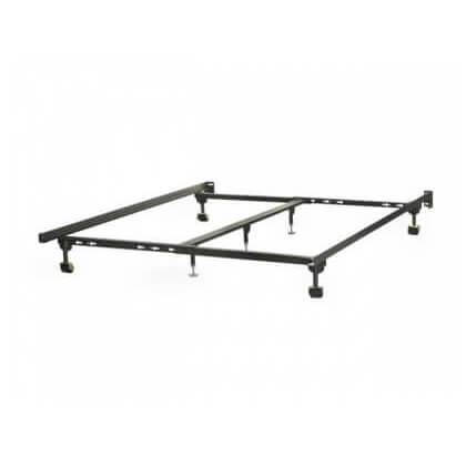 Adjustable Steel Bed Frame Fits Twin, Adjustable King Size Metal Bed Frame