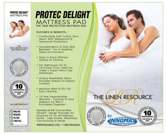 Protec Delight™ True Protection Mattress Protector
