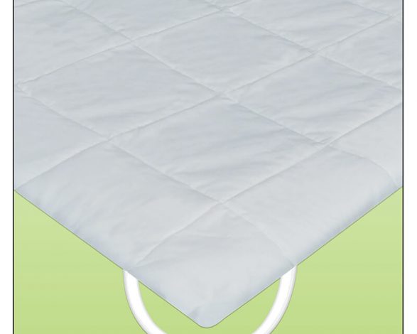 Quilted Comfort Waterbed Anchor Band Custom Fit Mattress Pad