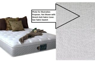 FR8300-127 Stretch Knit Smooth Top Softside. Smooth Top Softside Waterbed Mattress.