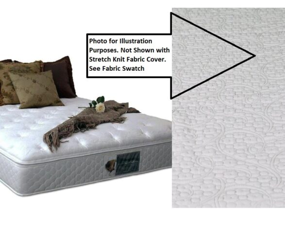FR8300-127 Stretch Knit Smooth Top Softside. Smooth Top Softside Waterbed Mattress.
