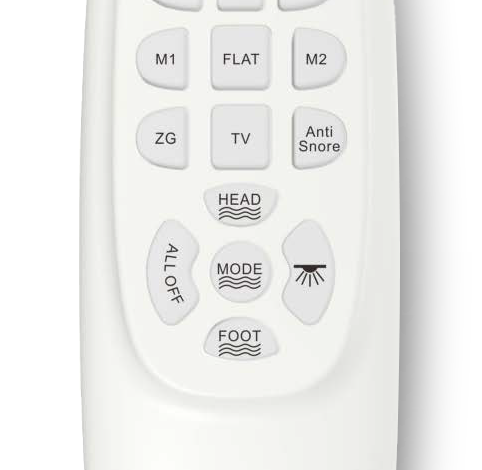 Super Premium BT6500 Adjustable Bed Remote Control