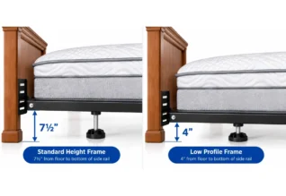 STL Beds low profile steel bed frame